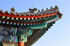 中國古建筑屋檐角上為什